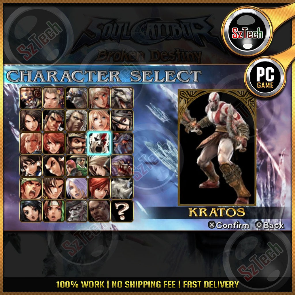Soulcalibur - Broken Destiny [ PC/Laptop GAME] Offline GamesFightingSoulcaliburPPSSPP Emulator