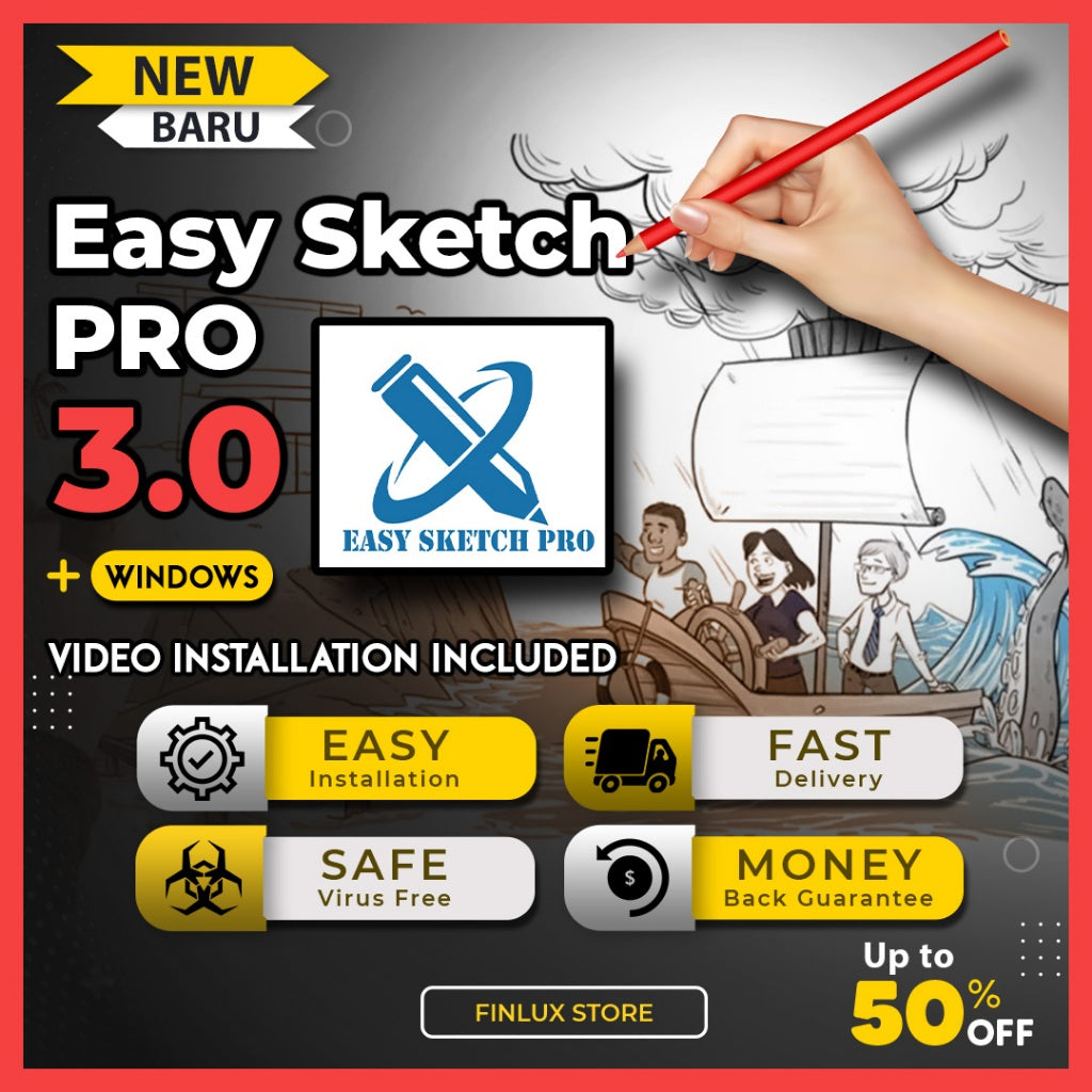 [VIDEO] Easy Sketch Pro v3.0 Lifetime For Windows + Full Template Pack