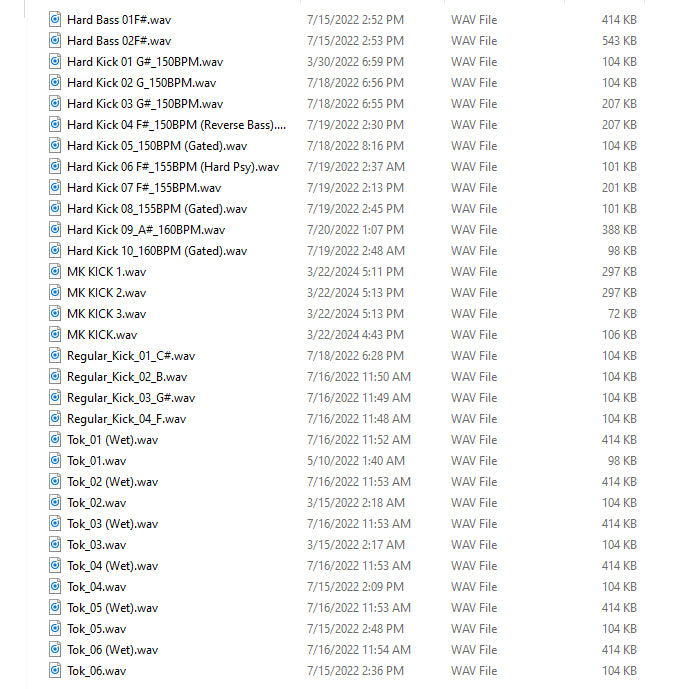 HARDSTYLE EXCLUSIVE SAMPLE PACK