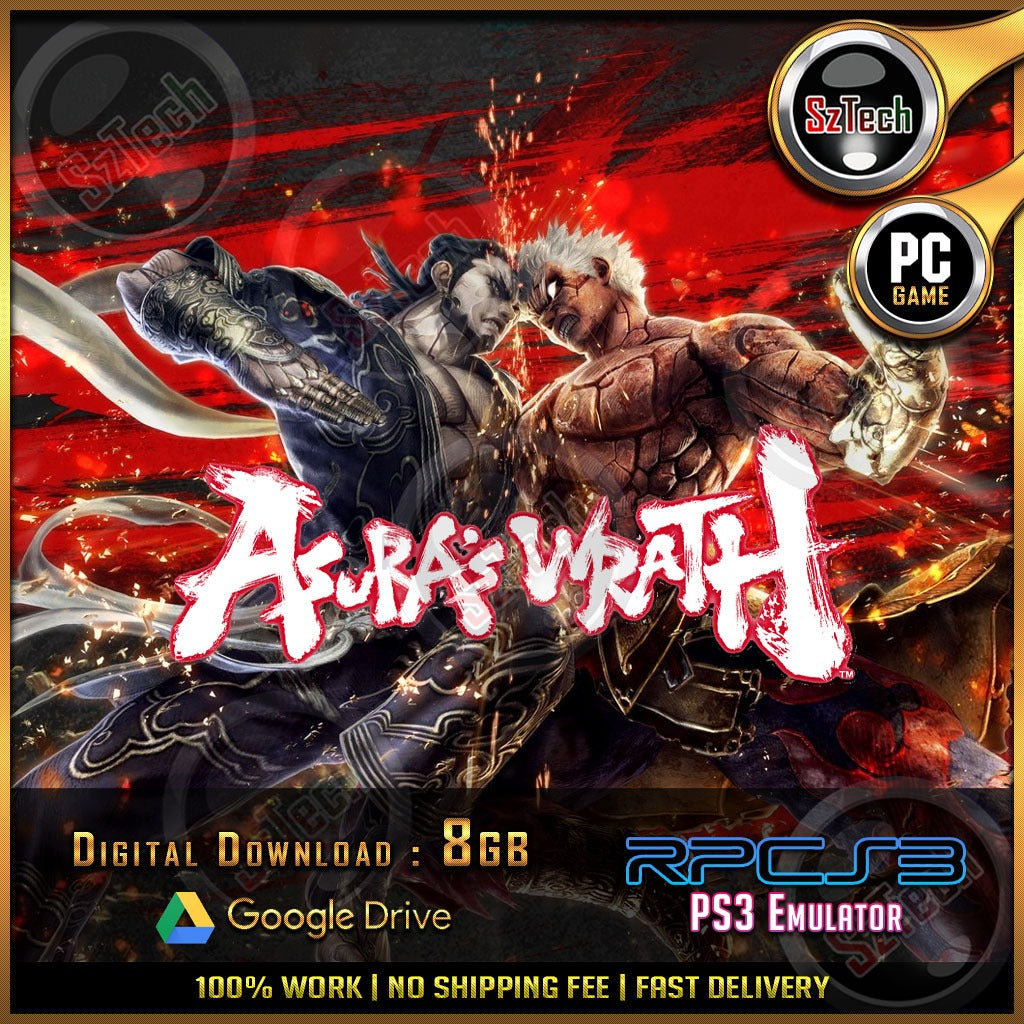 Asura’s Wrath [ PC/Laptop GAME] Offline GamesAction-AdventureAsura’s WrathRPCS3 Emulator