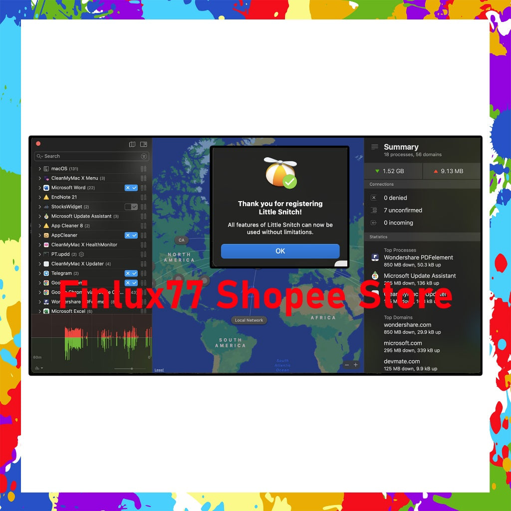 [SELF REDEEM] Little Snitch v6.2 Latest 2025 Firewall & Network Monitor For MacOS