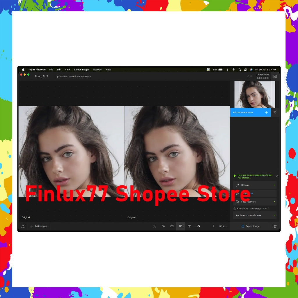 [SELF REDEEM] Topaz Photo AI v4.0.4 Latest 2025 Lifetime For Windows & McOS (64-Bit)