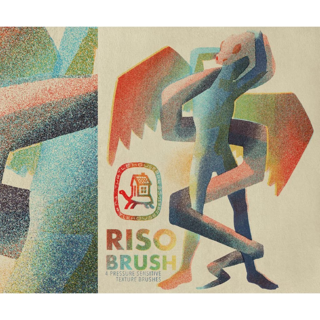 Procreate iOS & MacOSX【T236】 Procreate Zine Brushes