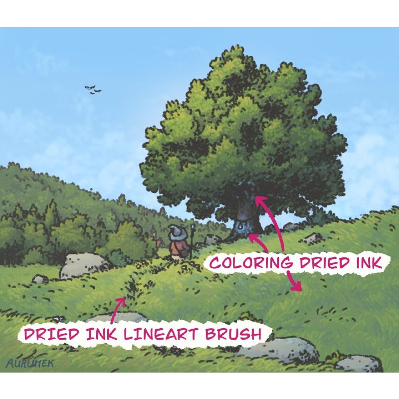 Procreate【T259】 Comic Art Brushes for Procreate