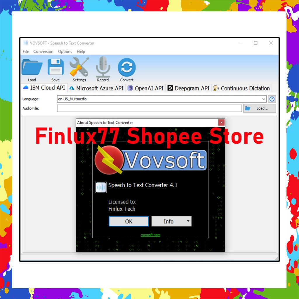 [SELF REDEEM] VovSoft Speech to Text Converter v5.5 Latest 2025 Lifetime For Windows
