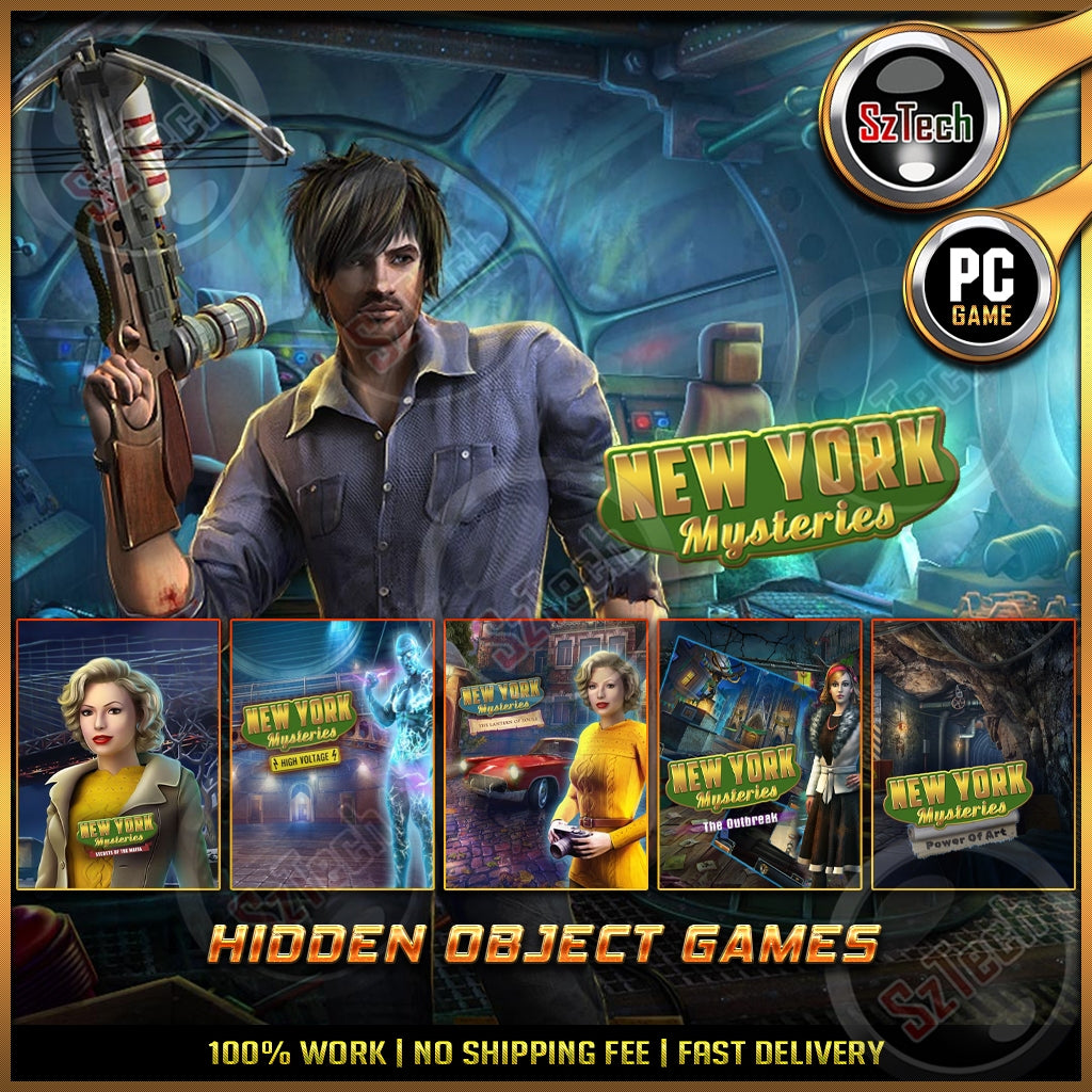 New York Mysteries 5in1 [PC GAME] DIGITAL DOWNLOADClassic GamesHidden Object