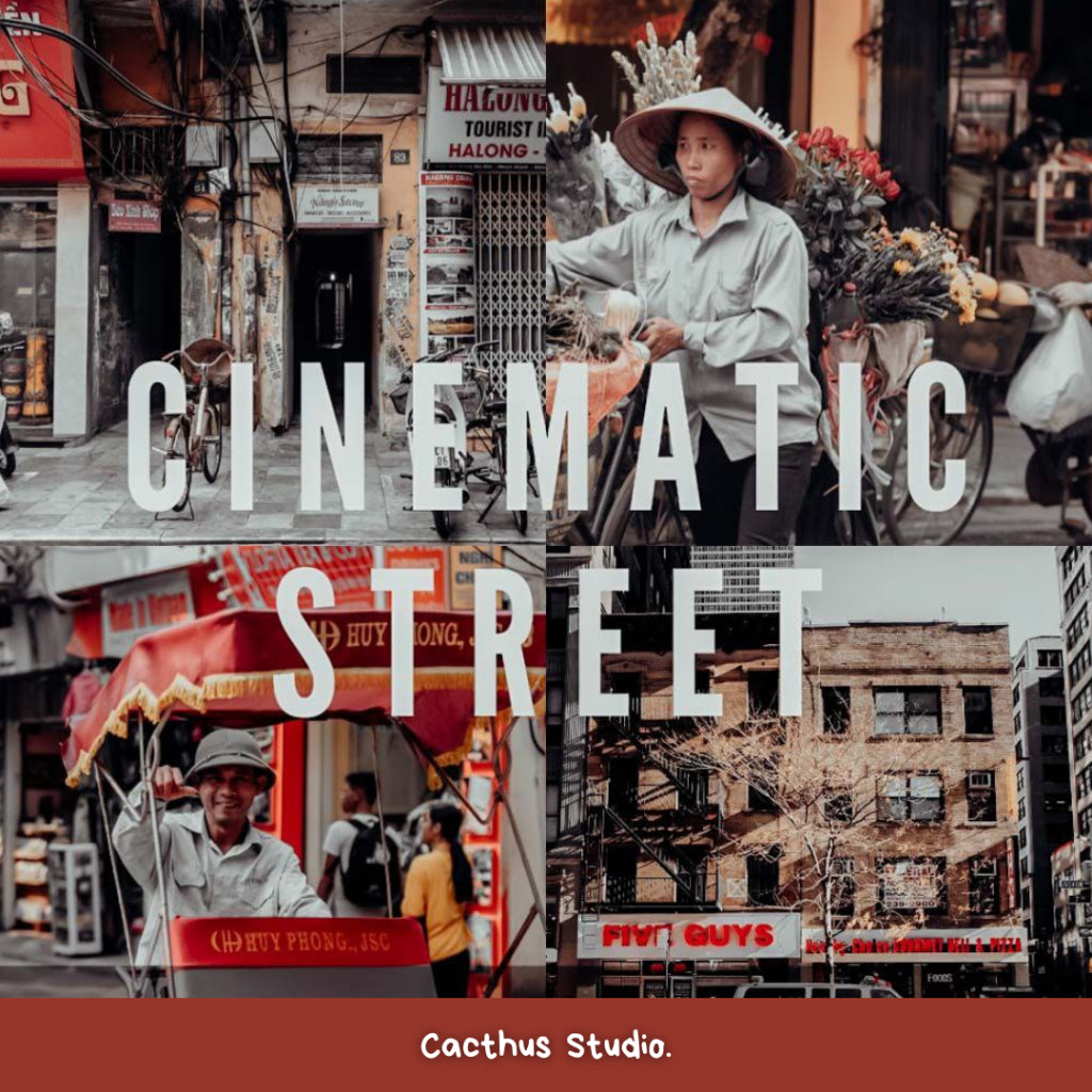 Cinematic Street | Lightroom Mobile Preset (iOS & Android)