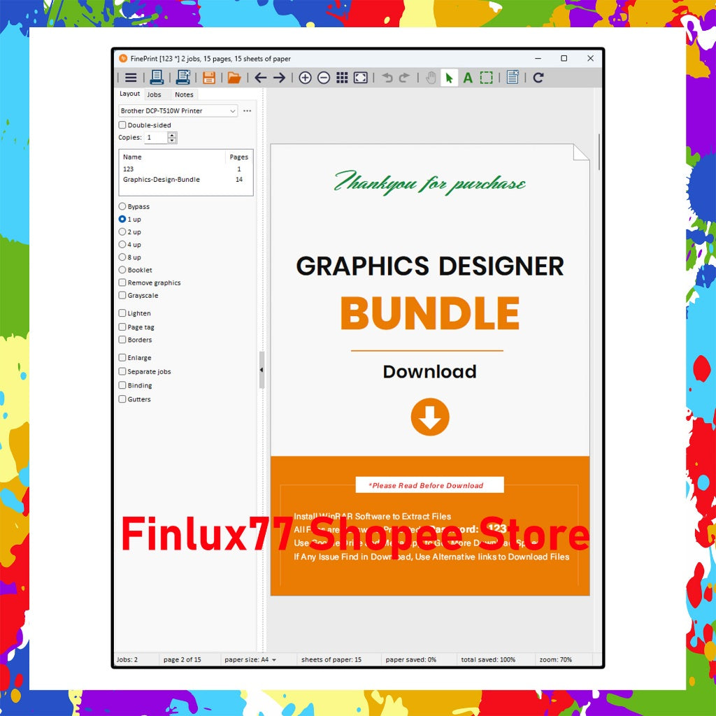 [SELF REDEEM] FinePrint Pro 12.12 Latest 2025 Lifetime For Windows