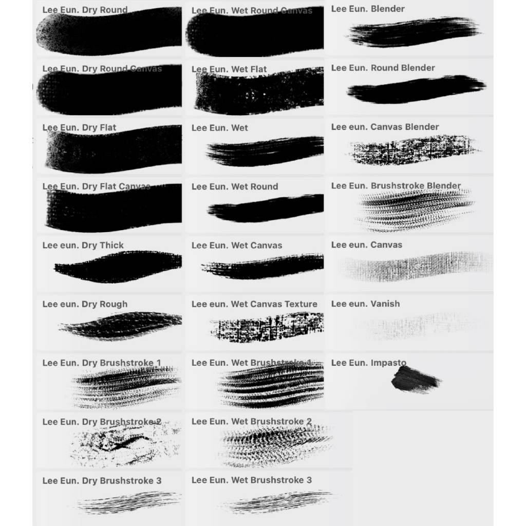 Procreate【T333】LE Oil Brushefor Procreate