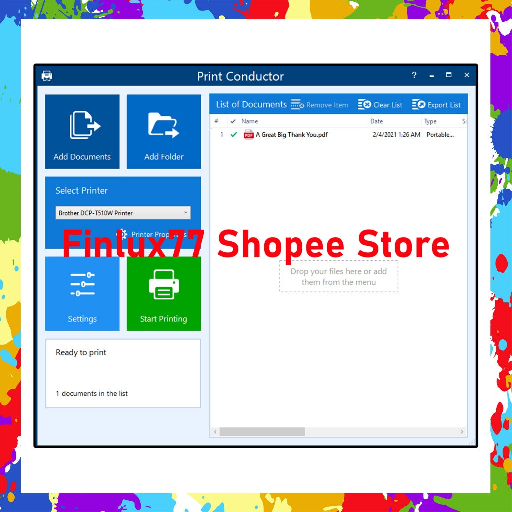 [SELF REDEEM] Print Conductor 2025 Latest v11.0 Lifetime For Windows