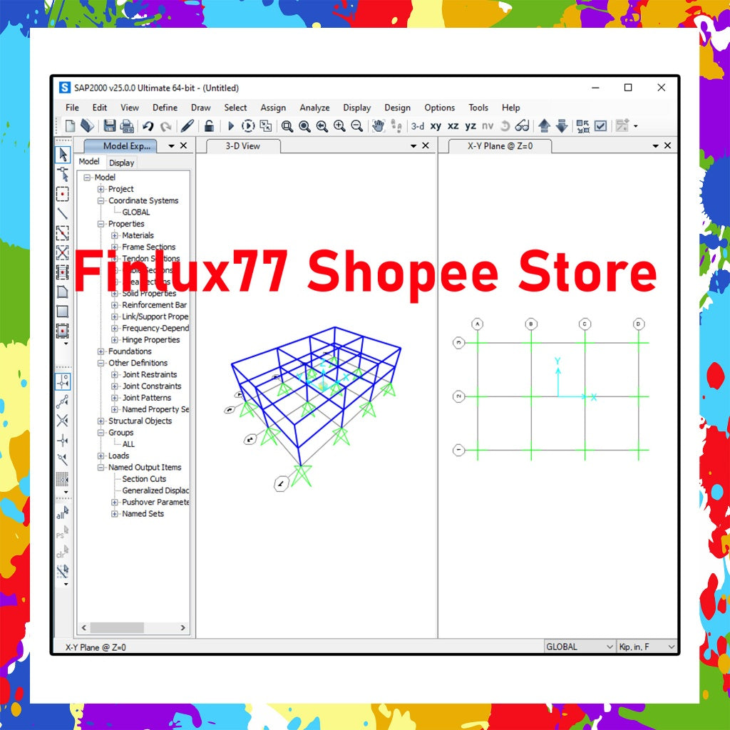 [SELF REDEEM] CSI SAP2000 Ultimate v26.3 Build 3220 Latest 2025 Lifetime For Windows (64-Bit) | SCI SAP 2000