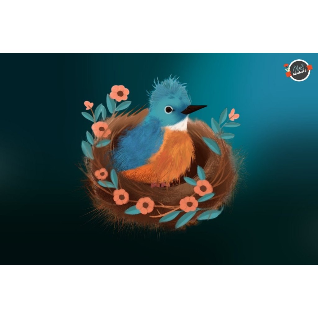 Procreate【T266】 Animal Fur 2 - Procreate Brushes