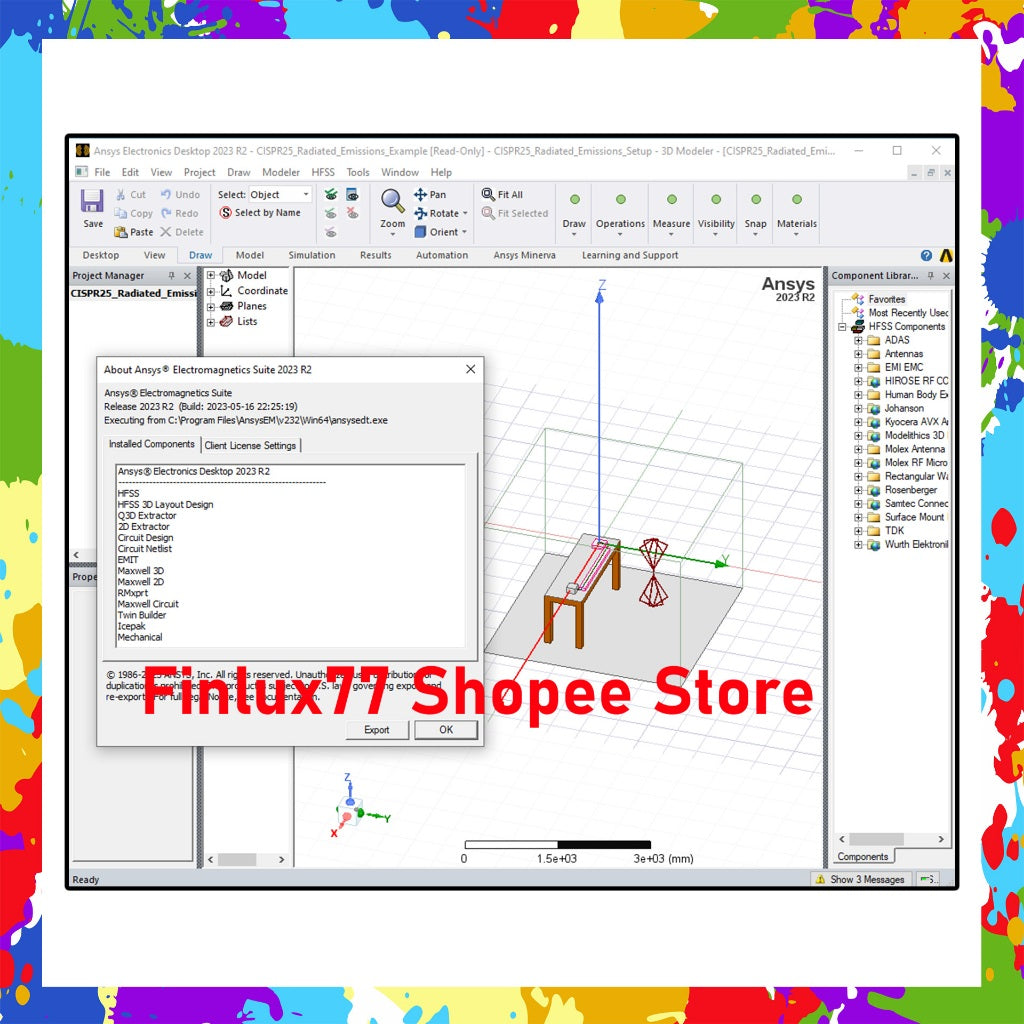 [SELF REDEEM] ANSYS Products 2025 / 2024 / Electronics / Discovery / Motor CAD / Workbench Lifetime For Windows (64-Bit)