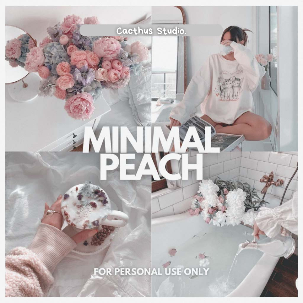 Minimal Peach | Lightroom Mobile Preset (iOS & Android)