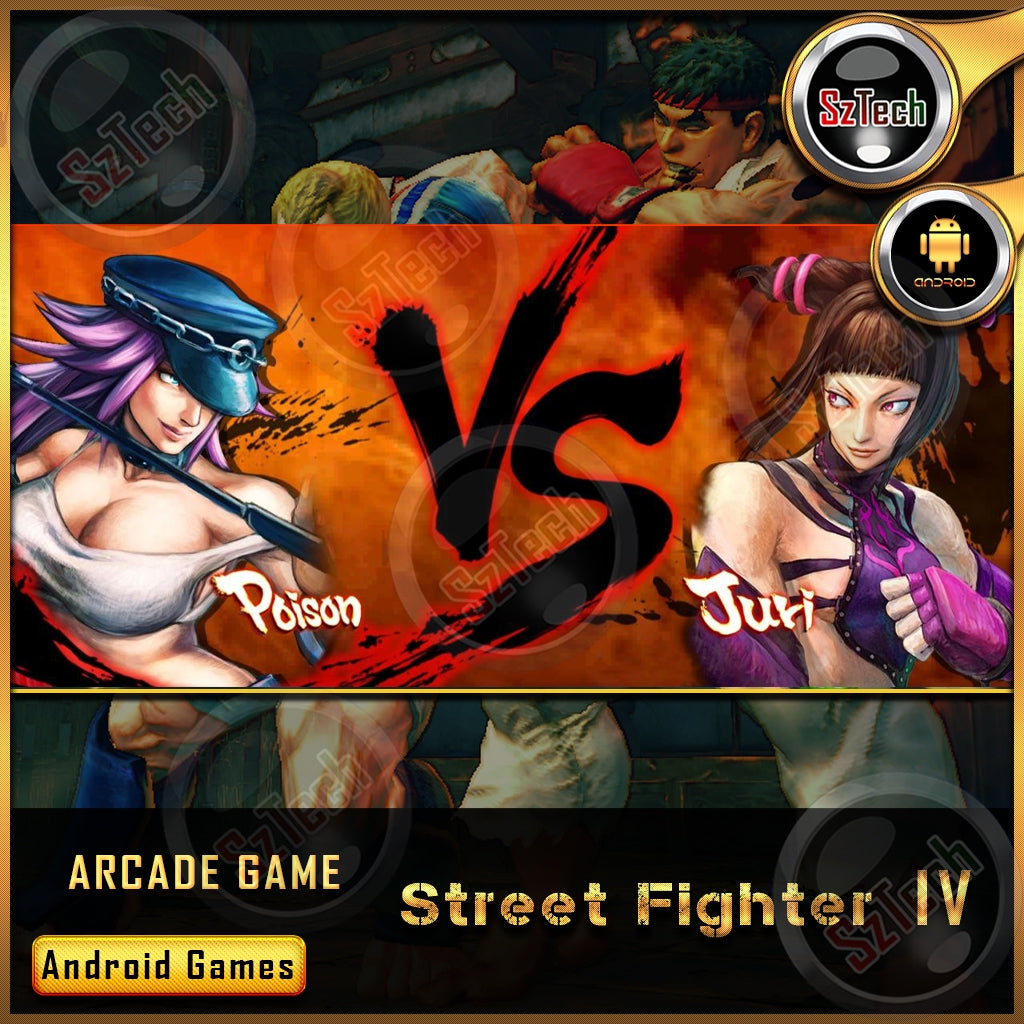 Street Fighter 4 [ Android GAME]Arcade - FightingAndroid APK