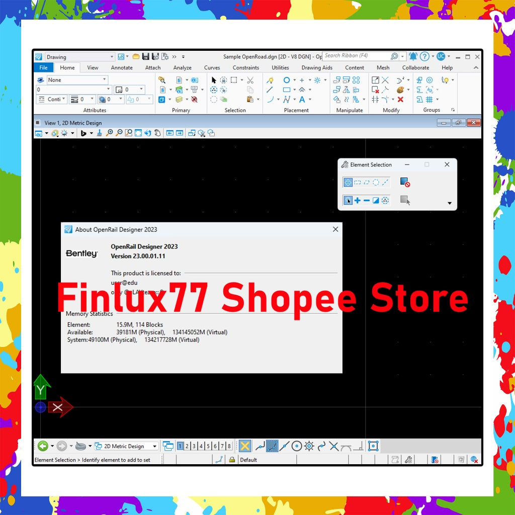 [SELF REDEEM] Bentley OpenRail Designer 2024 v24.00 Lifetime For Windows (64-Bit)