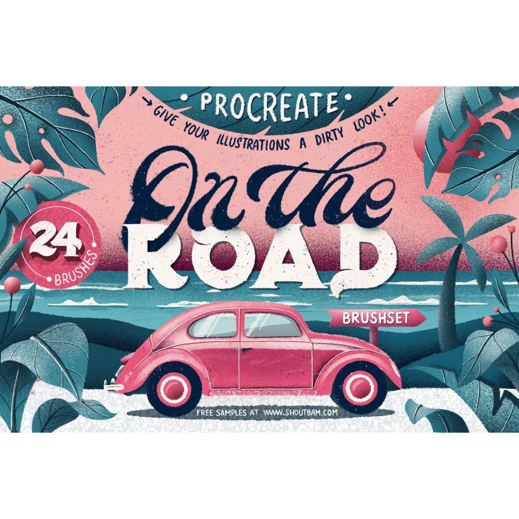 Procreate【T240】 On The Road