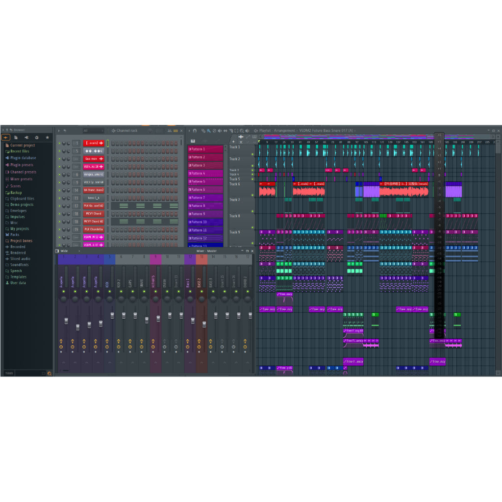 Ice Paper - 心如止水 Bounce REMIX - Masterd (DJ Mash/Pout Style) McYy  Manyao FLP - FL Studio Project