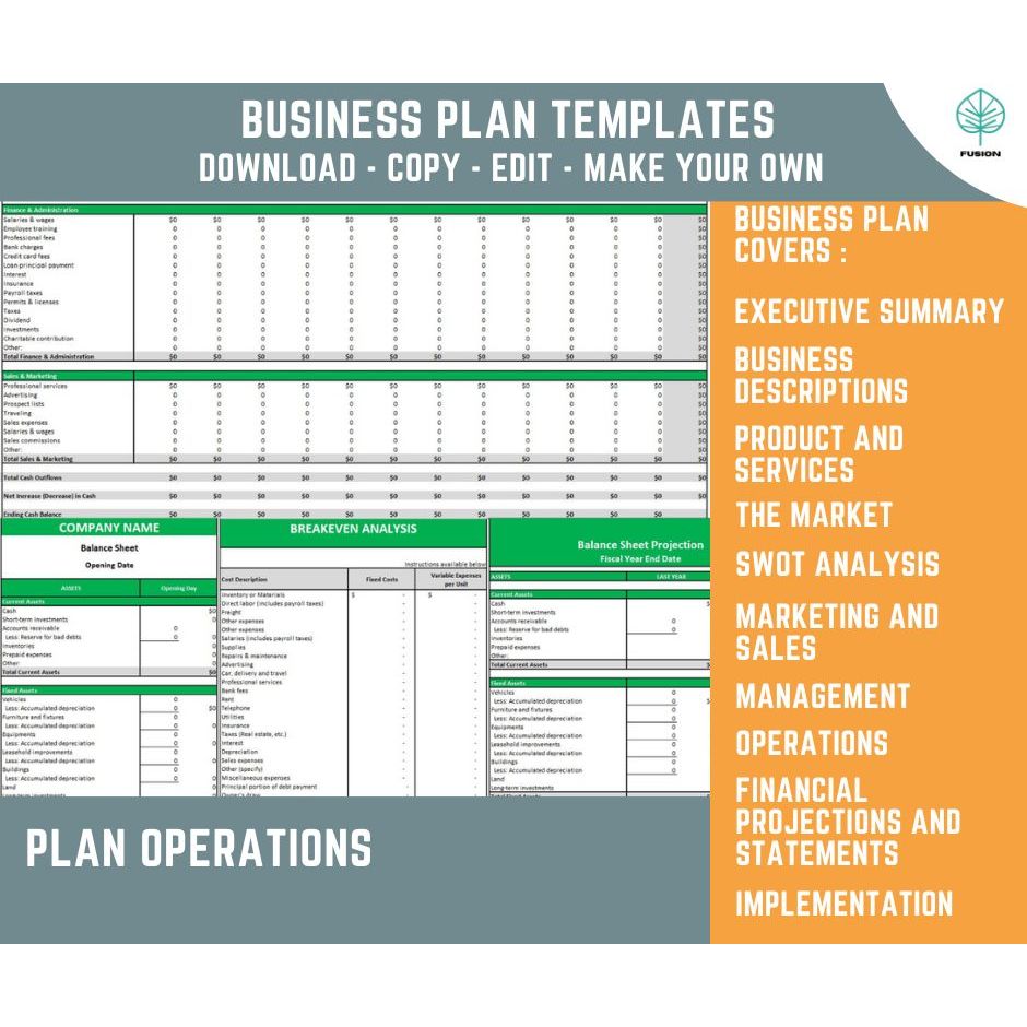 TAX PREPARATION COMPANY BUSINESS PLAN, FINANCIAL PROJECTION, CASHFLOW TEMPLATES