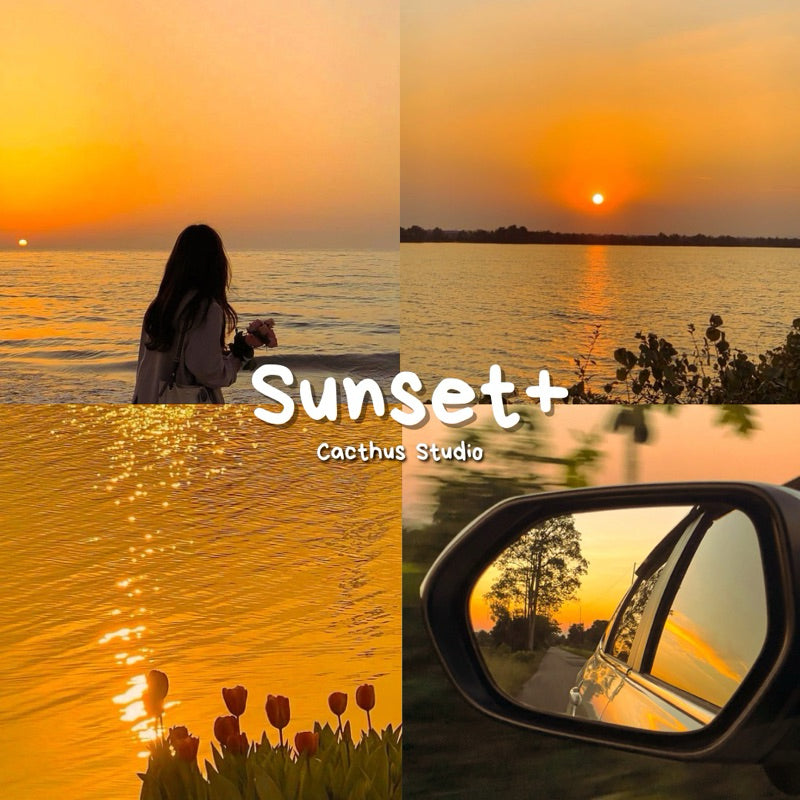 Sunset + | Lightroom Mobile Preset (iOS & Android)