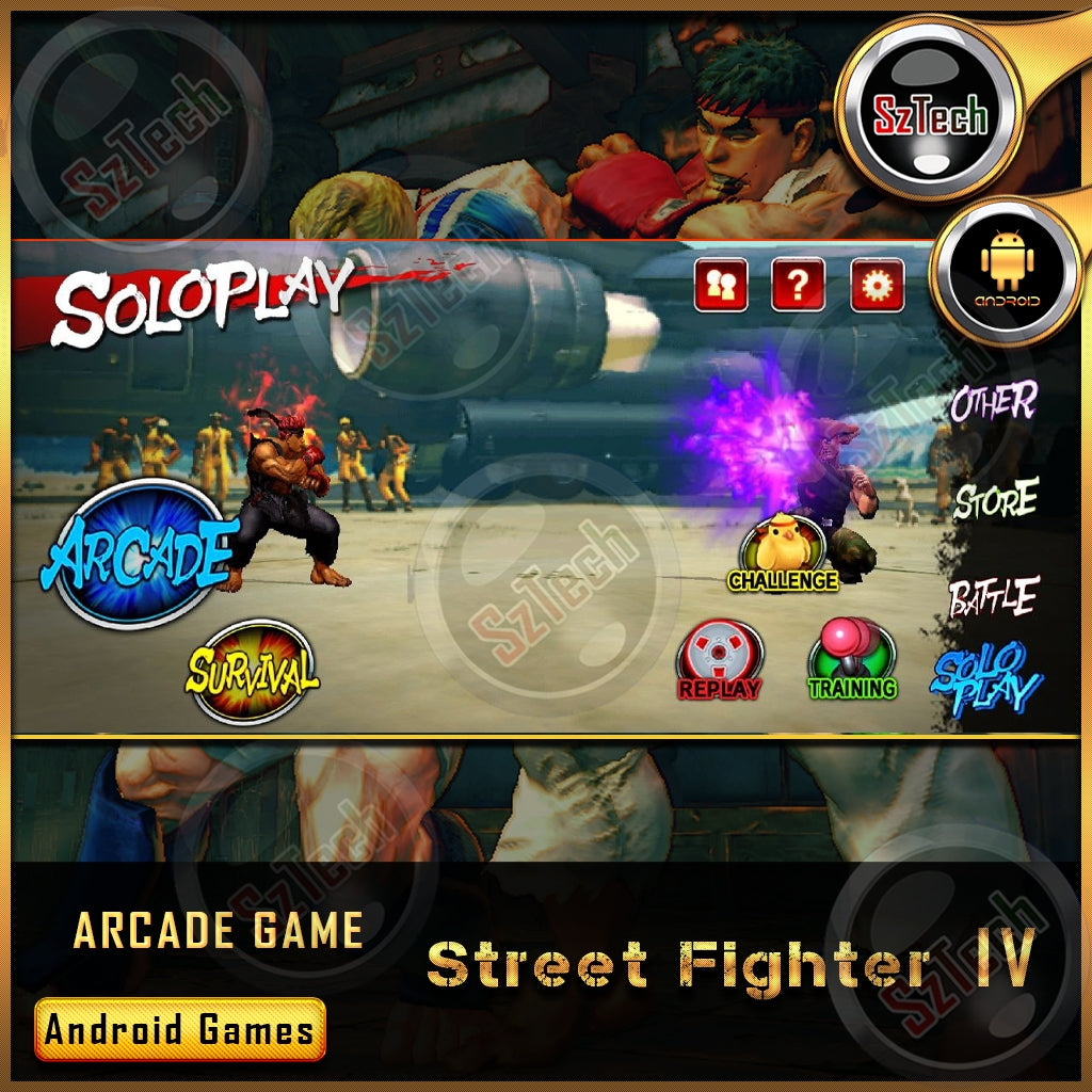 Street Fighter 4 [ Android GAME]Arcade - FightingAndroid APK