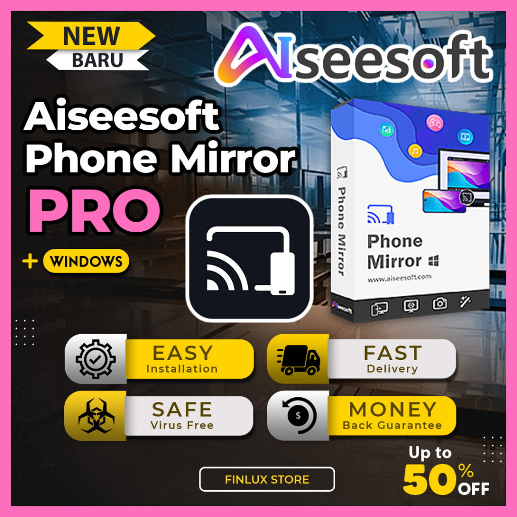Aiseesoft Phone Mirror v2.2.56 Latest 2025 Lifetime For Windows