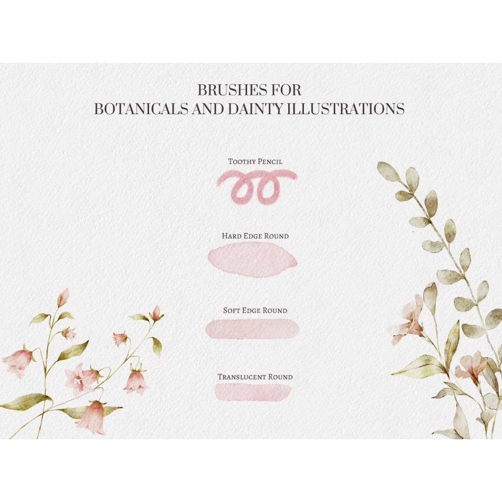 Procreate【T276】 Sublime Watercolor Brushes for Procreate