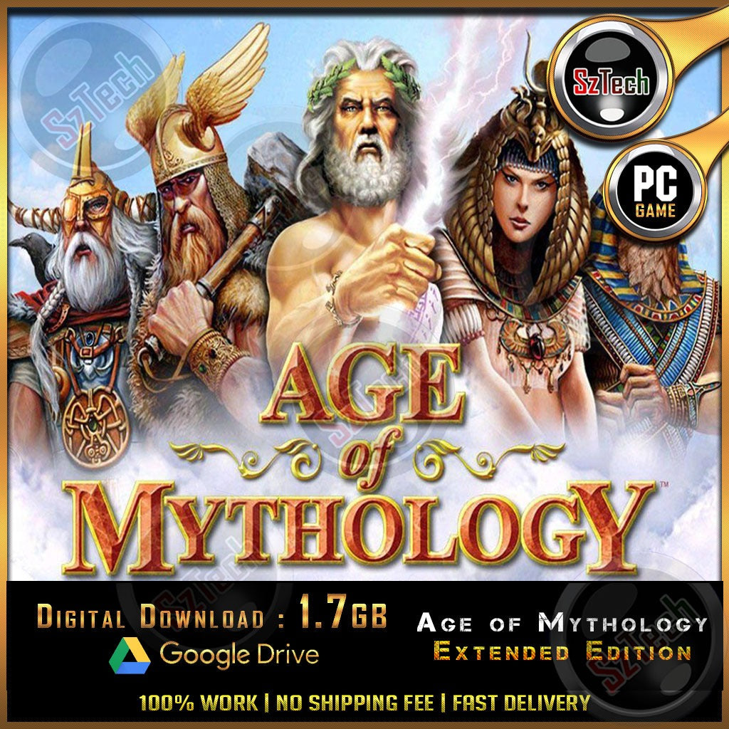 Age of Mythology Extended Edition [PC/LAPTOP GAME]  [ DIGITAL DOWNLOAD] Nostalgia GamesClassic Games