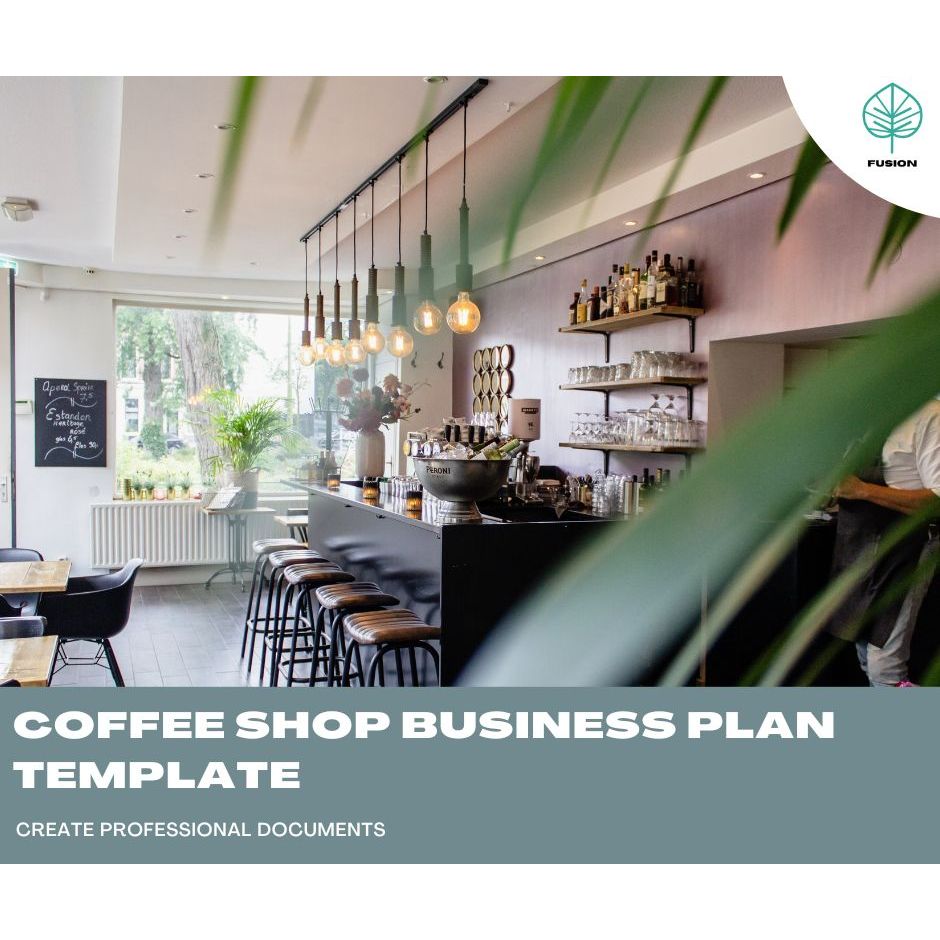 COFFEE SHOP BUSINESS PLAN, FINANCIAL PROJECTION, CASHFLOW TEMPLATES