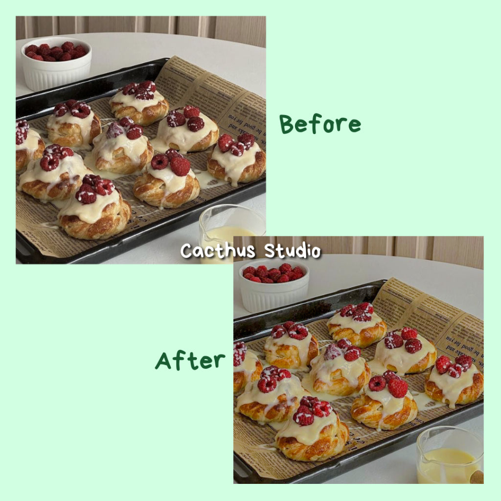 [ ] Food HDR | Lightroom Mobile Preset (iOS & Android)