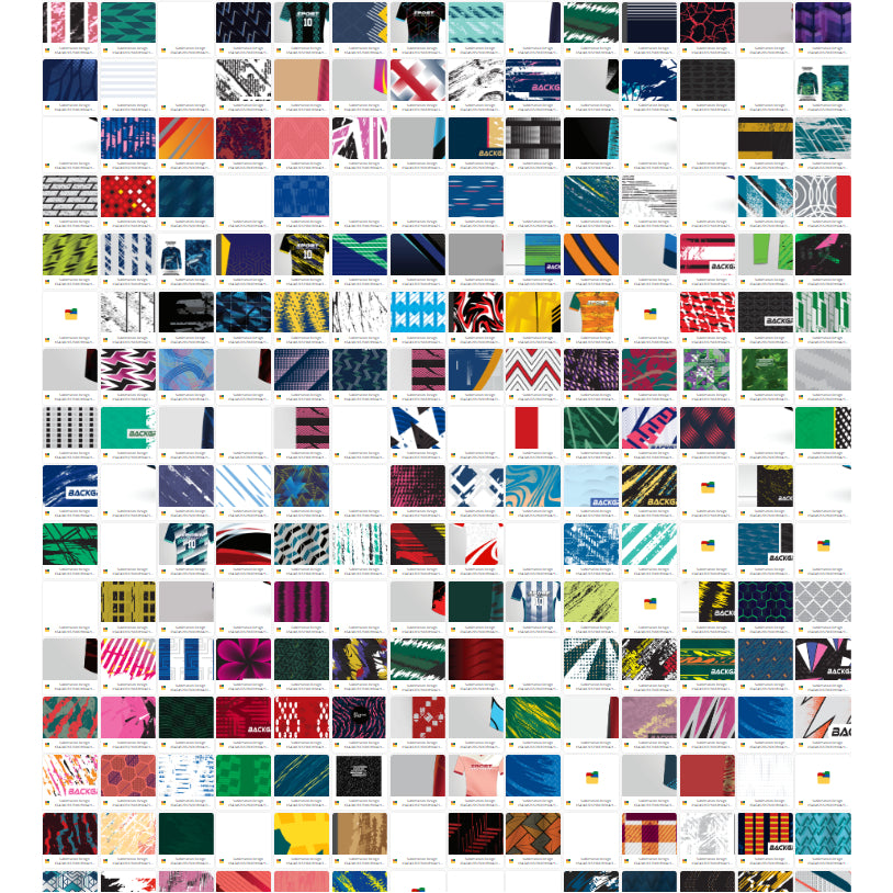 Sublimation Shirt Designs for Mockup Jersey - Design Template - Sublimation Template | (AI, EPS)