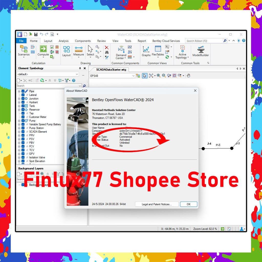 [VIDEO] Bentley OpenFlows WaterCAD 2024 v24.00 Lifetime For Windows (64-Bit)