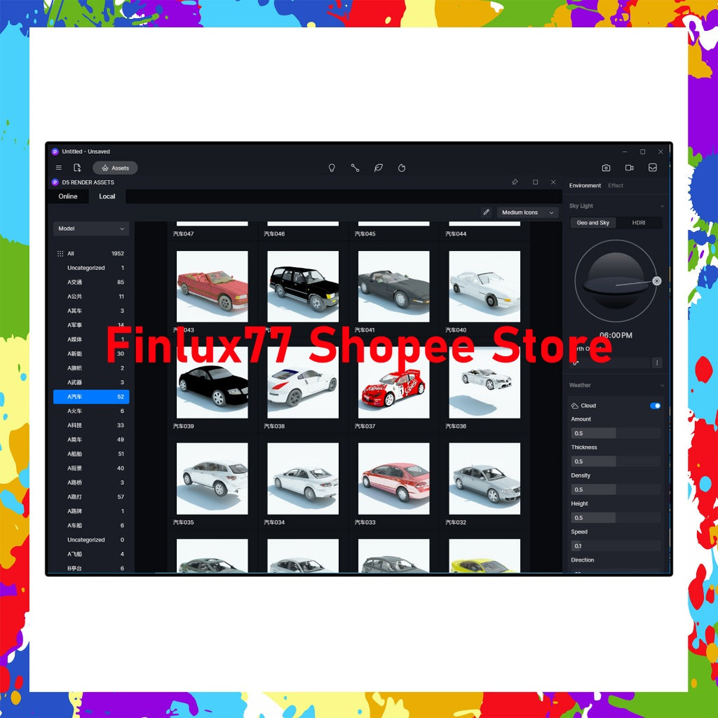 D5 Render v2.3.0 FREE 100GB Assets Library Lifetime For Windows (64-Bit)
