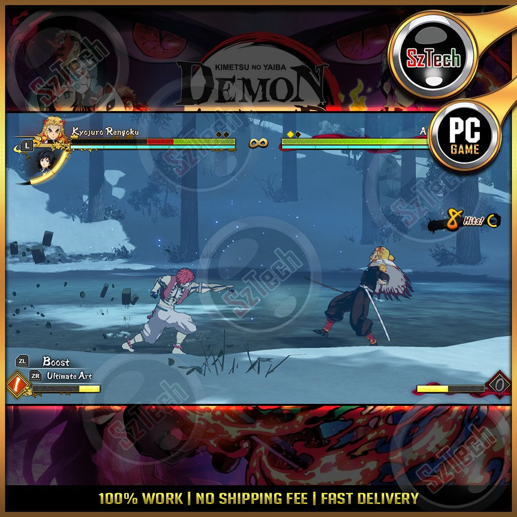 Demon Slayer | Kimetsu no Yaiba | The Hinokami Chronicles [ PC/Laptop GAME ]v1.53All DLCAnime Games