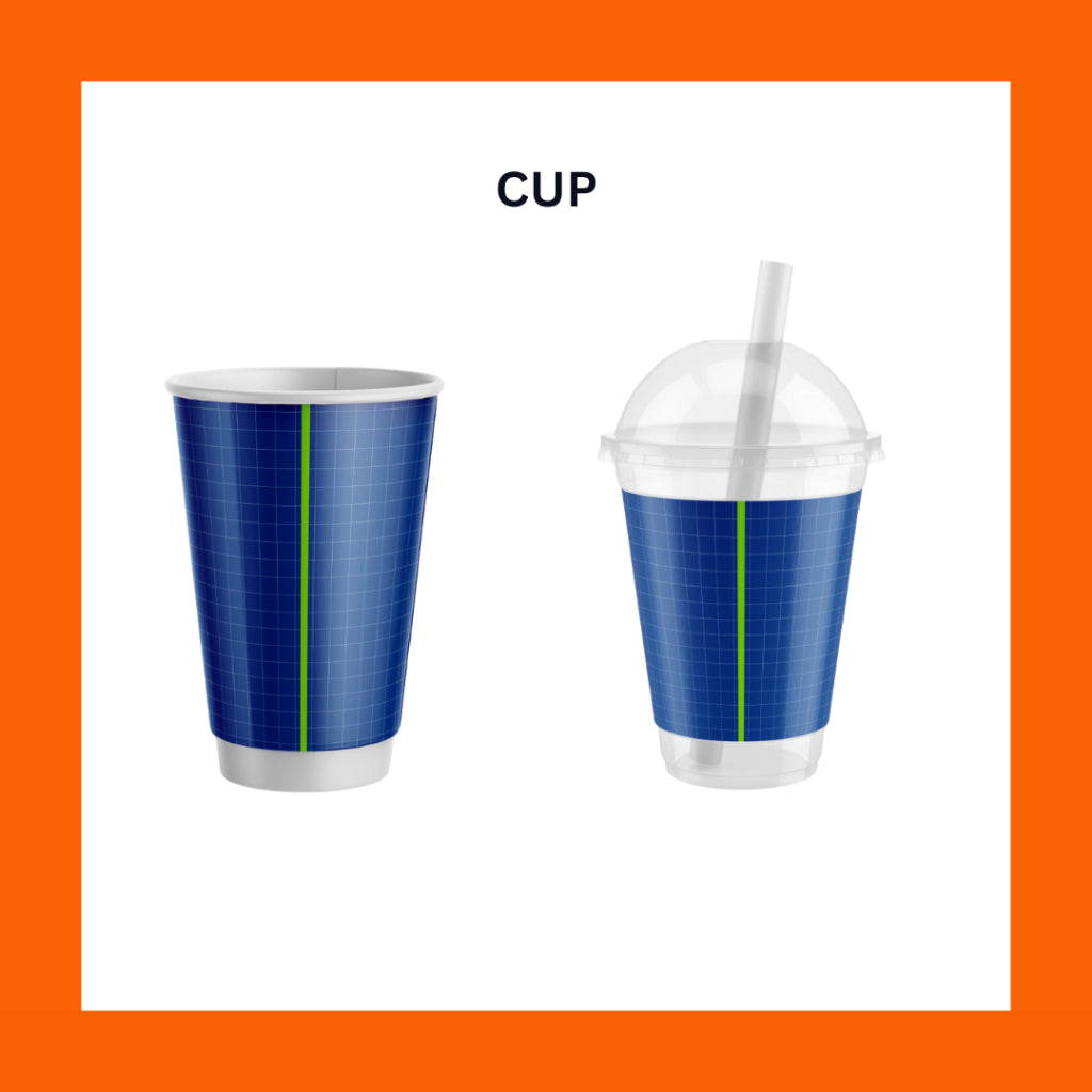 Mockup Mug Cup Cawan Gelas - Mock Up / Template | Photoshop (PSD)