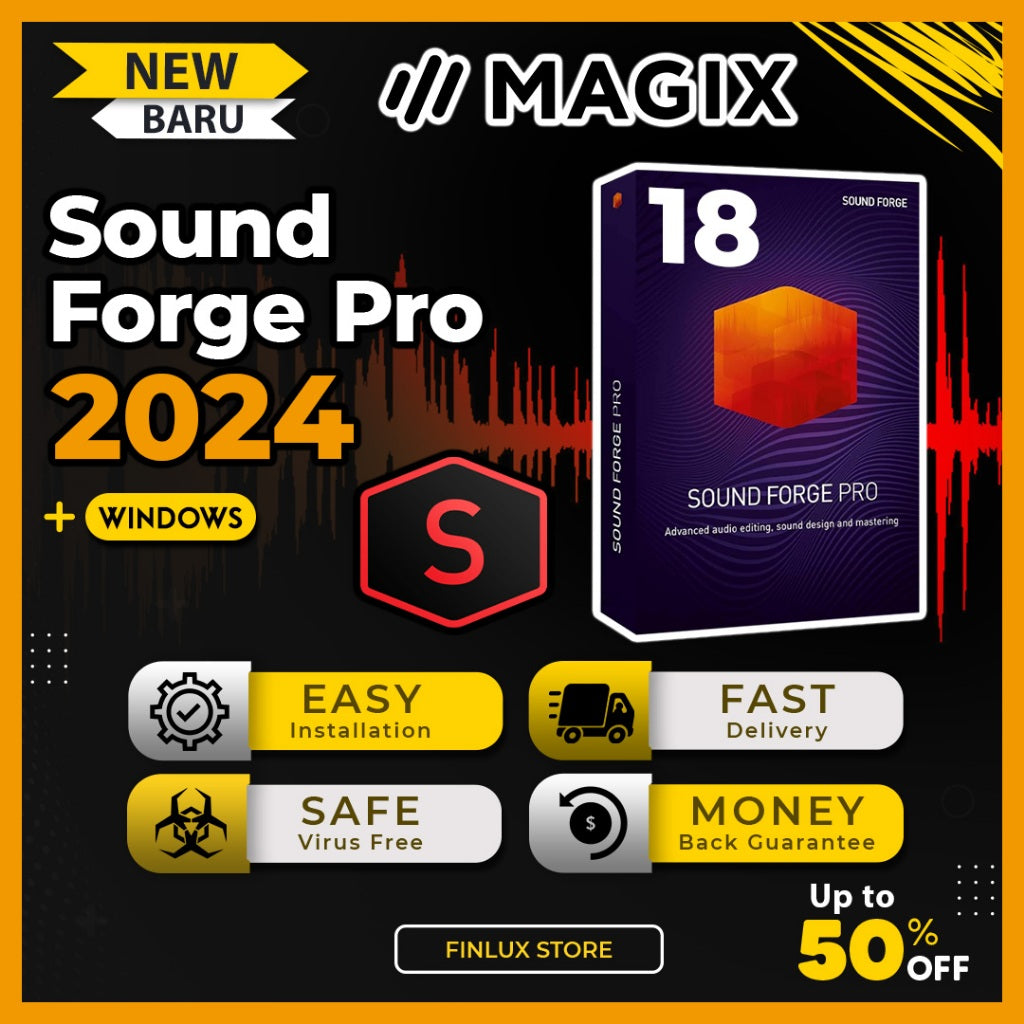 MAGIX Sound Forge Pro Suite v18.0.0 Latest Update 2024 Lifetime For Windows (64-bit)