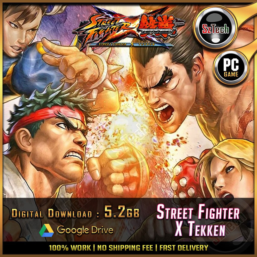 Street Fighter X Tekken [ PC/Laptop GAME] Offline GamesFightingTekkenStreet Fighter
