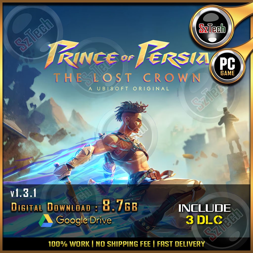 Prince of Persia The Lost Crown [ PC/Laptop GAME ]Action-Adventure GameYuzu EmulatorNintendo Switch