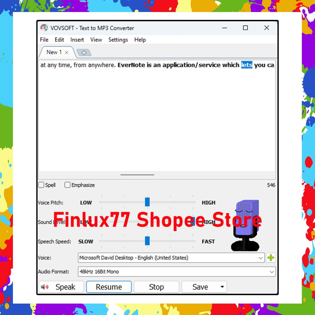 [SELF REDEEM] VovSoft Text to MP3 Converter v4.3 Latest 2025 Lifetime For Windows