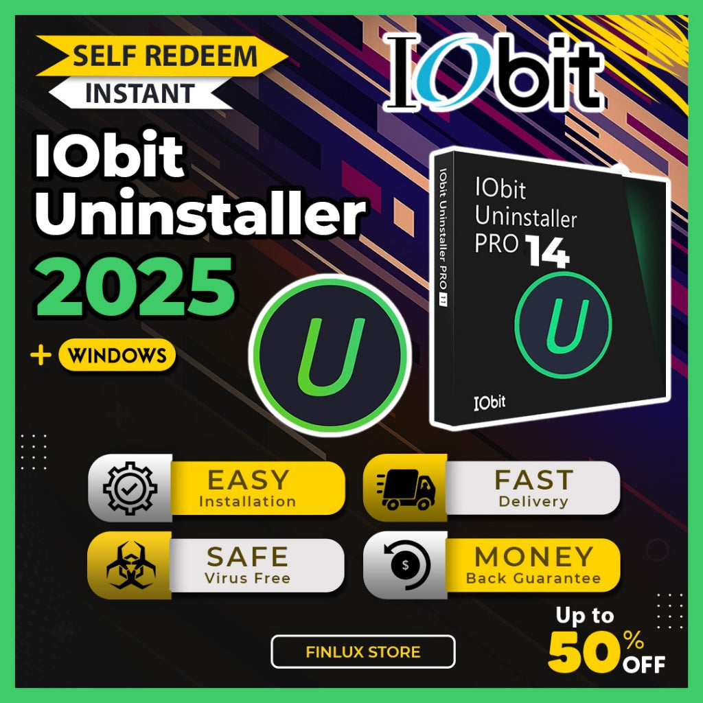 [SELF REDEEM] iObit Uninstaller Pro v15.0 Latest 2025 Full Version Lifetime For Windows
