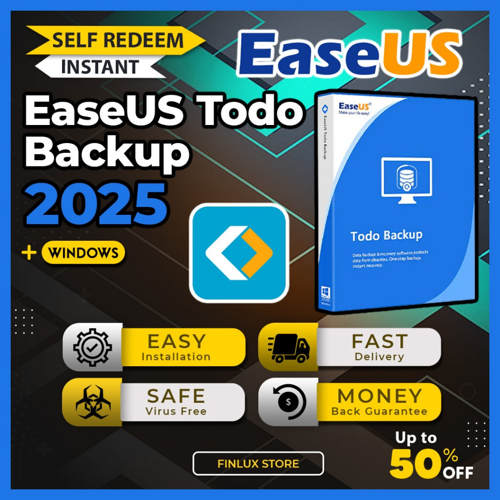 [SELF REDEEM] EaseUS Todo Backup Latest 2025 v16.3 Lifetime For Windows