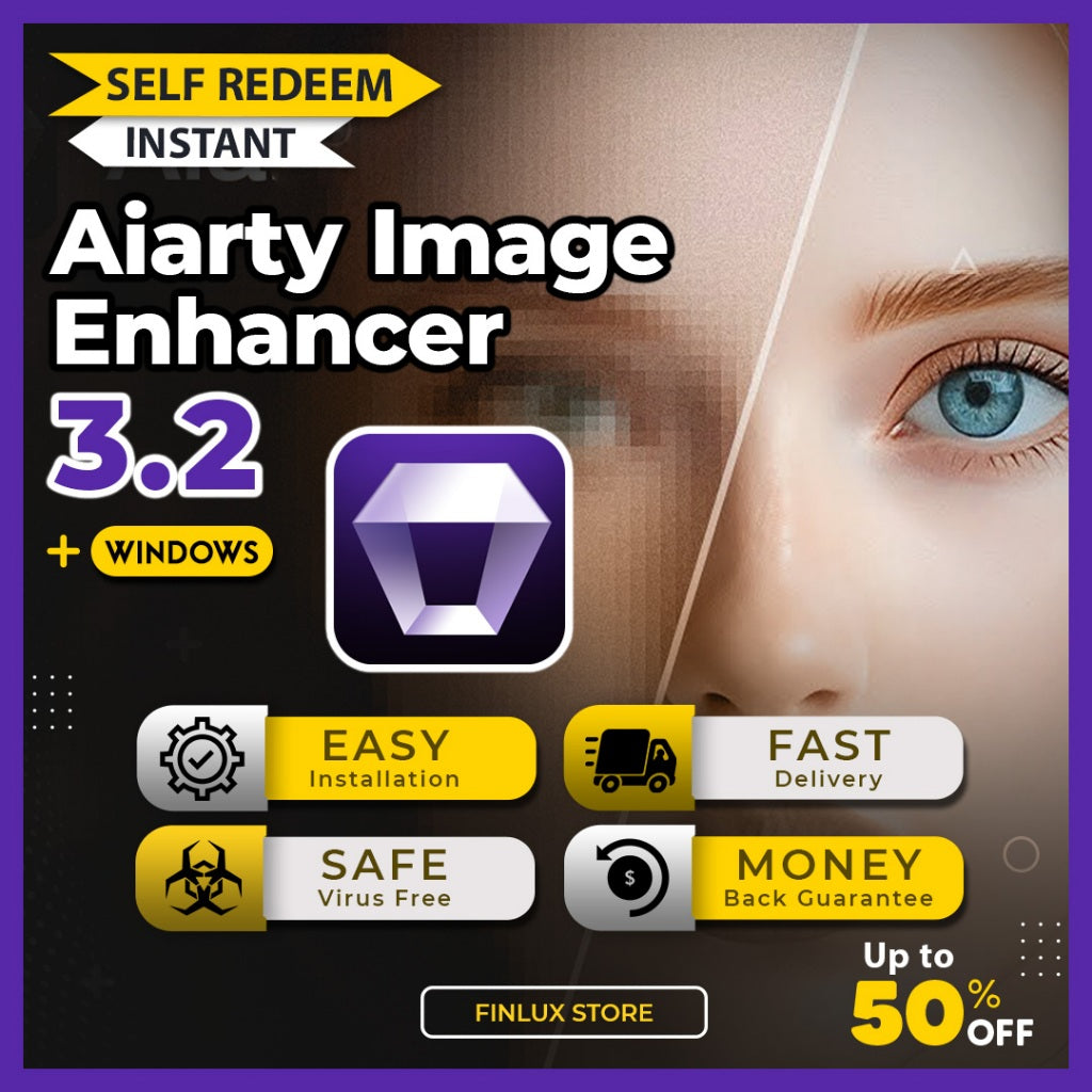 [SELF REDEEM] Aiarty Image Enhancer v3.2 Latest 2025 Lifetime For Windows (64-Bit)