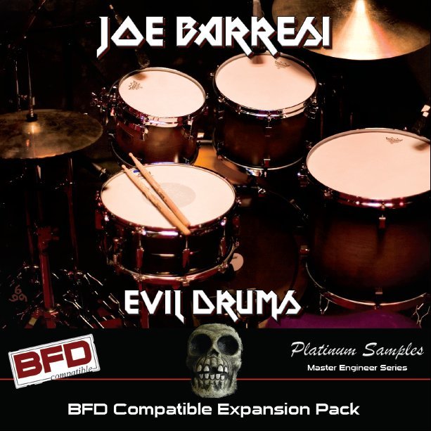 Joe Barresi Evil Drums  Superior Drummer 3 Expansion (Win/Mac)