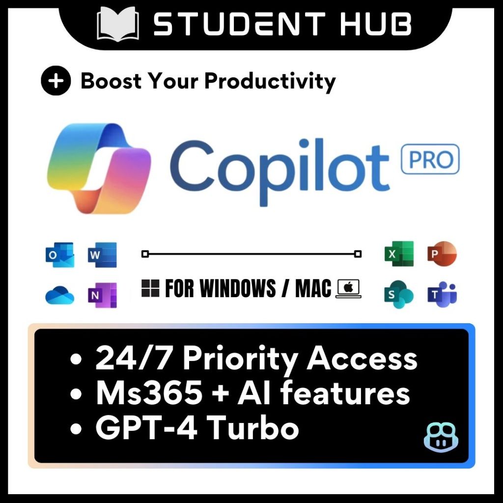 Ms365 Copilot Pro 1 Month Premium Seller Account