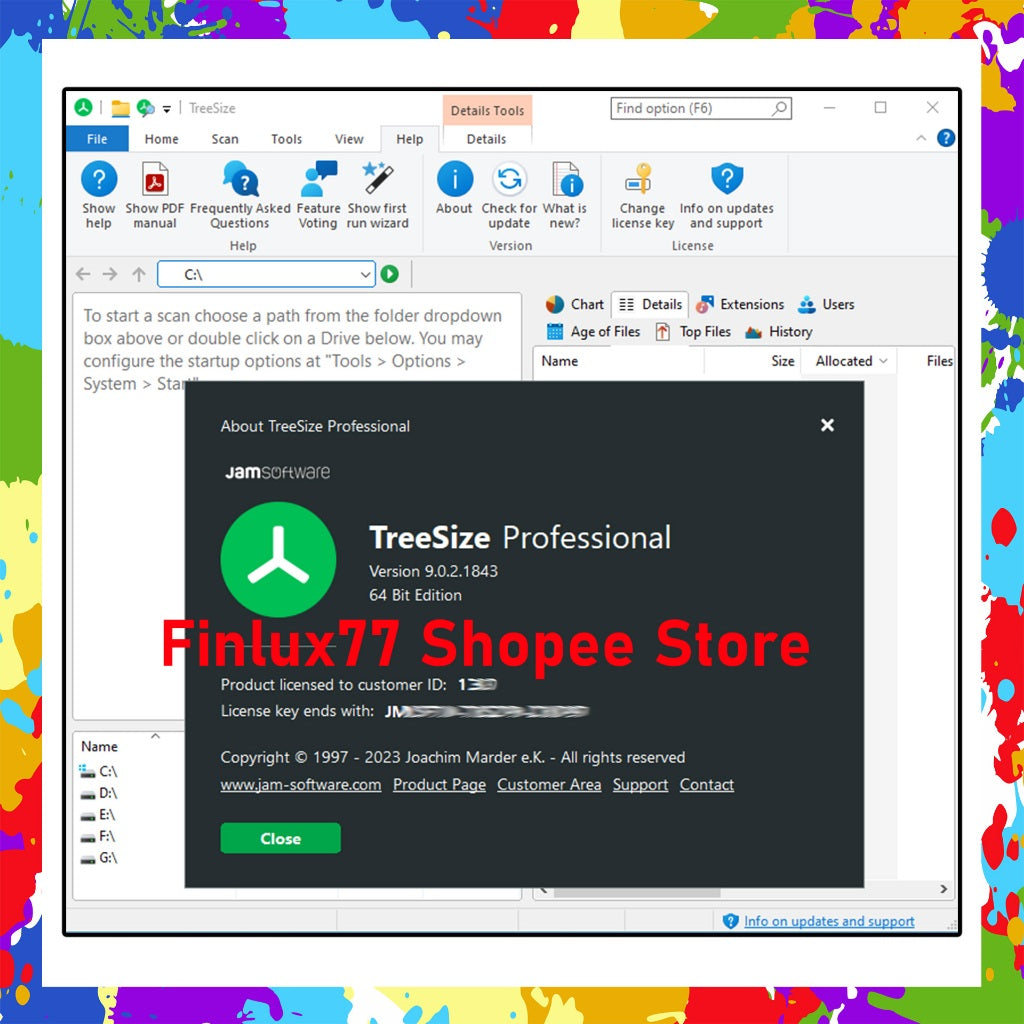 [SELF REDEEM] TreeSize Professional v9.6.1 Latest 2025 Lifetime For Windows