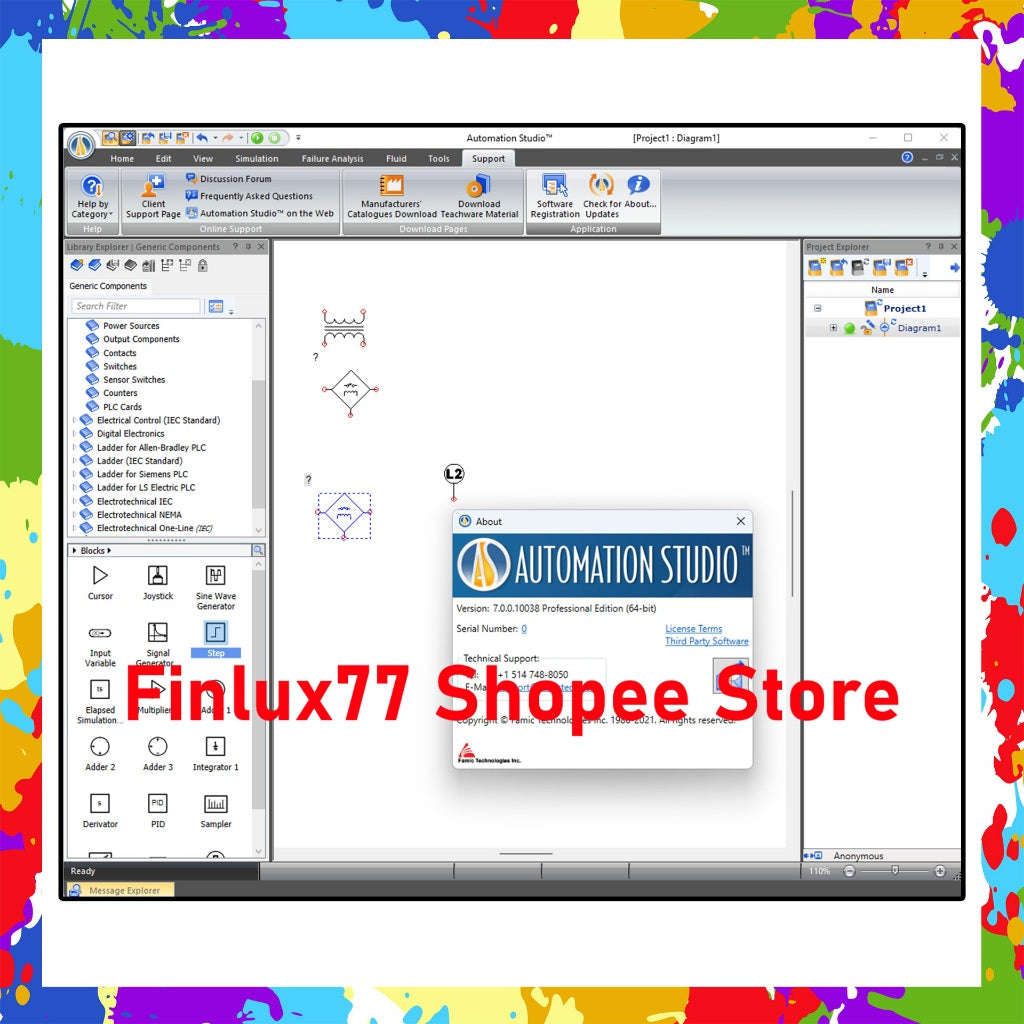 [SELF REDEEM] Automation Studio 7 Professional Edition P7.0 SR0 v7.0.0.10038 Lifetime For Windows