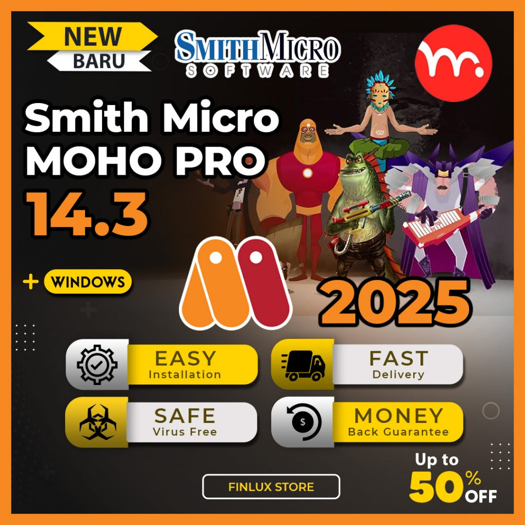 [SELF REDEEM] Smith Micro Moho Pro v14.3 Latest 2025 Lifetime For Windows (64-Bit)