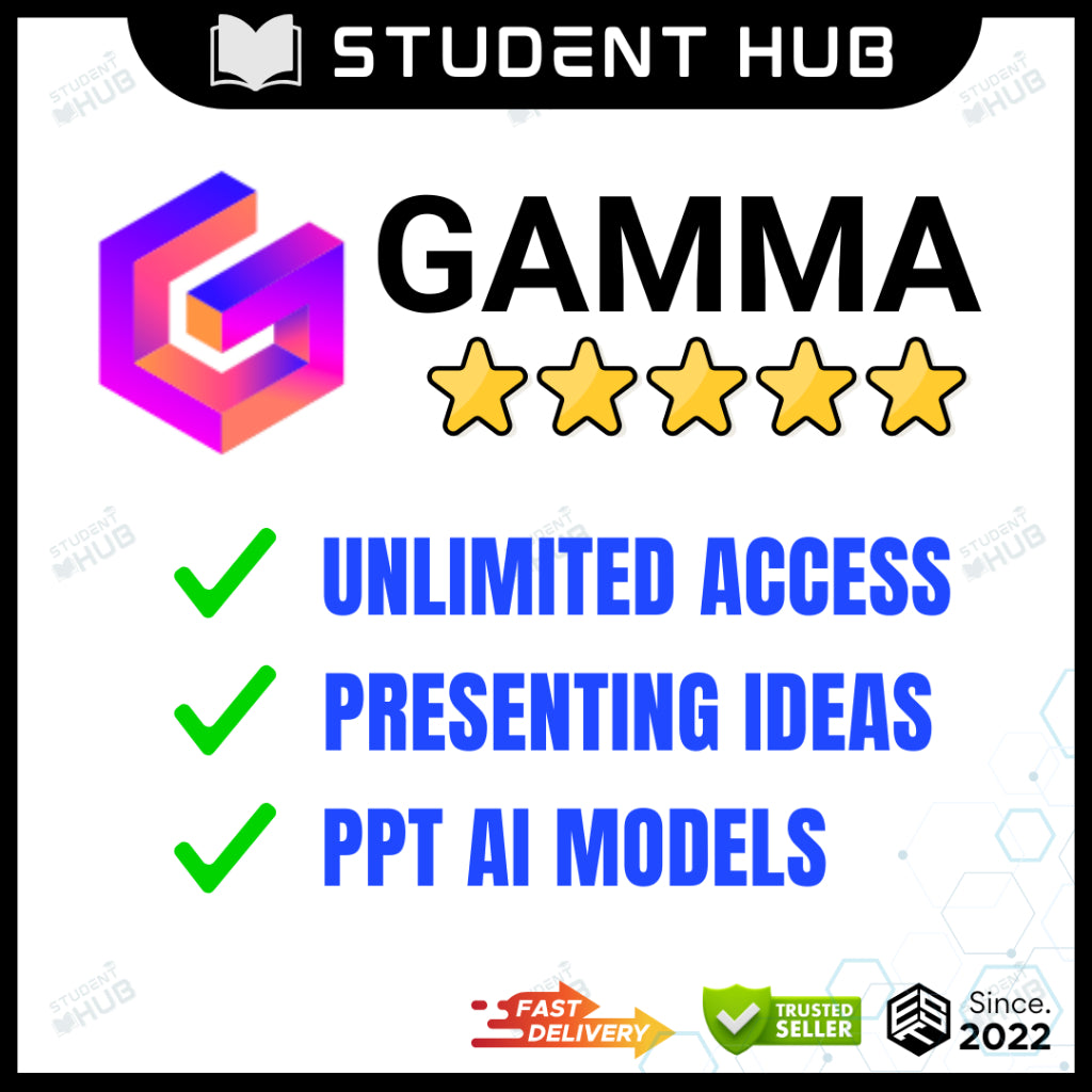 GAMMA AI PRESENTATION SLIDES Premium Account [LIFETIME SELECTION]