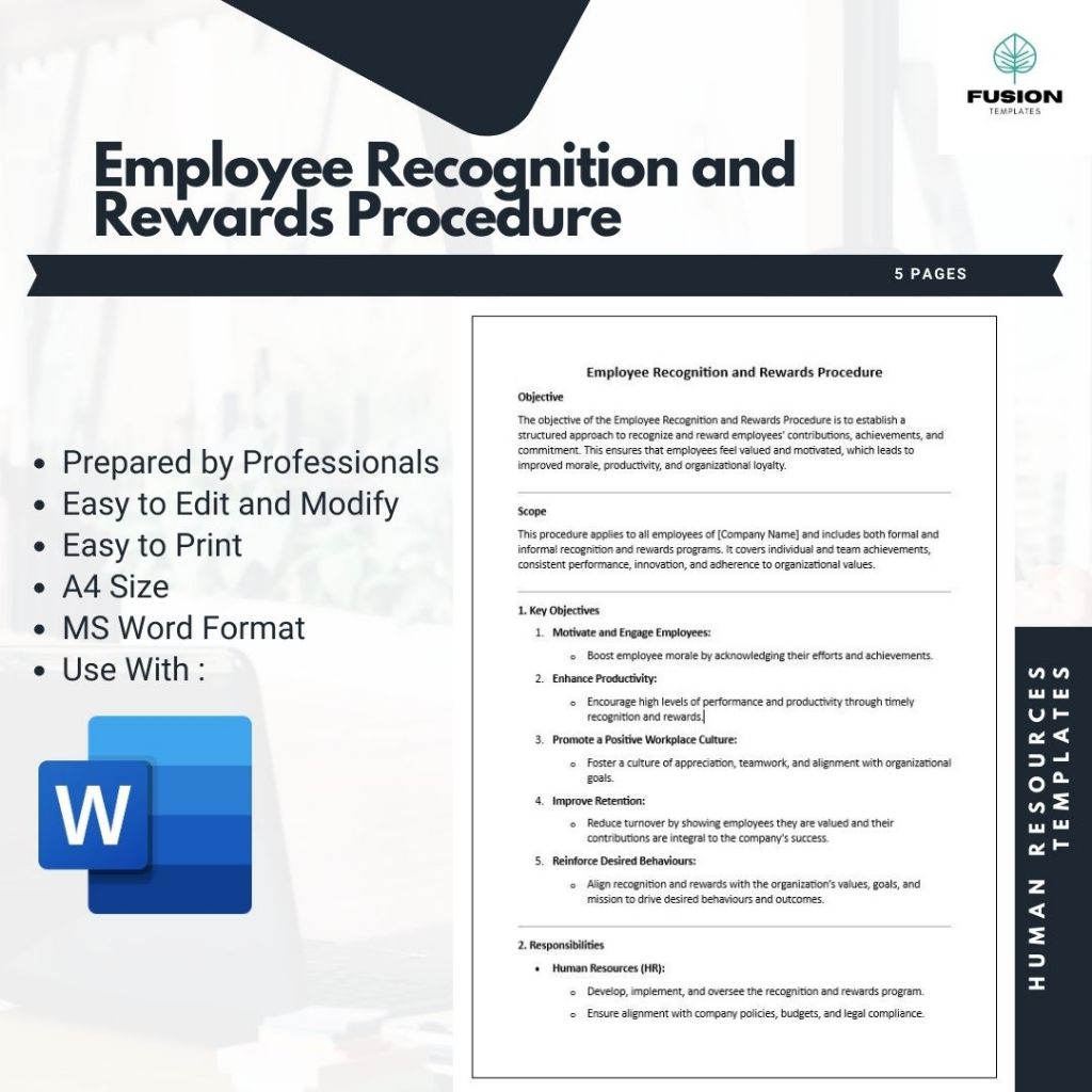 Employee Recognition and Rewards Procedure
