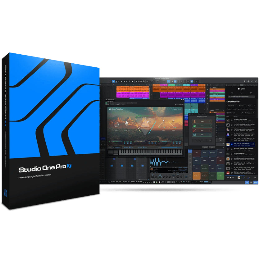 Studio One 7 + Soundsets  Music Production Software (Windows)